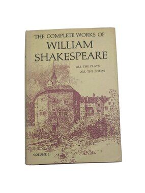 The Complete Works Of William Shakespeare Volume 2 Hardcover Book Club Edition